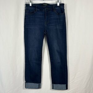 Liverpool Doheny Dark Wash Cuffed Ankle Jeans | Size 29